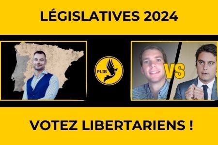 libertariens aux élections législatives 2024 Libertariens contre Gabriel Attal